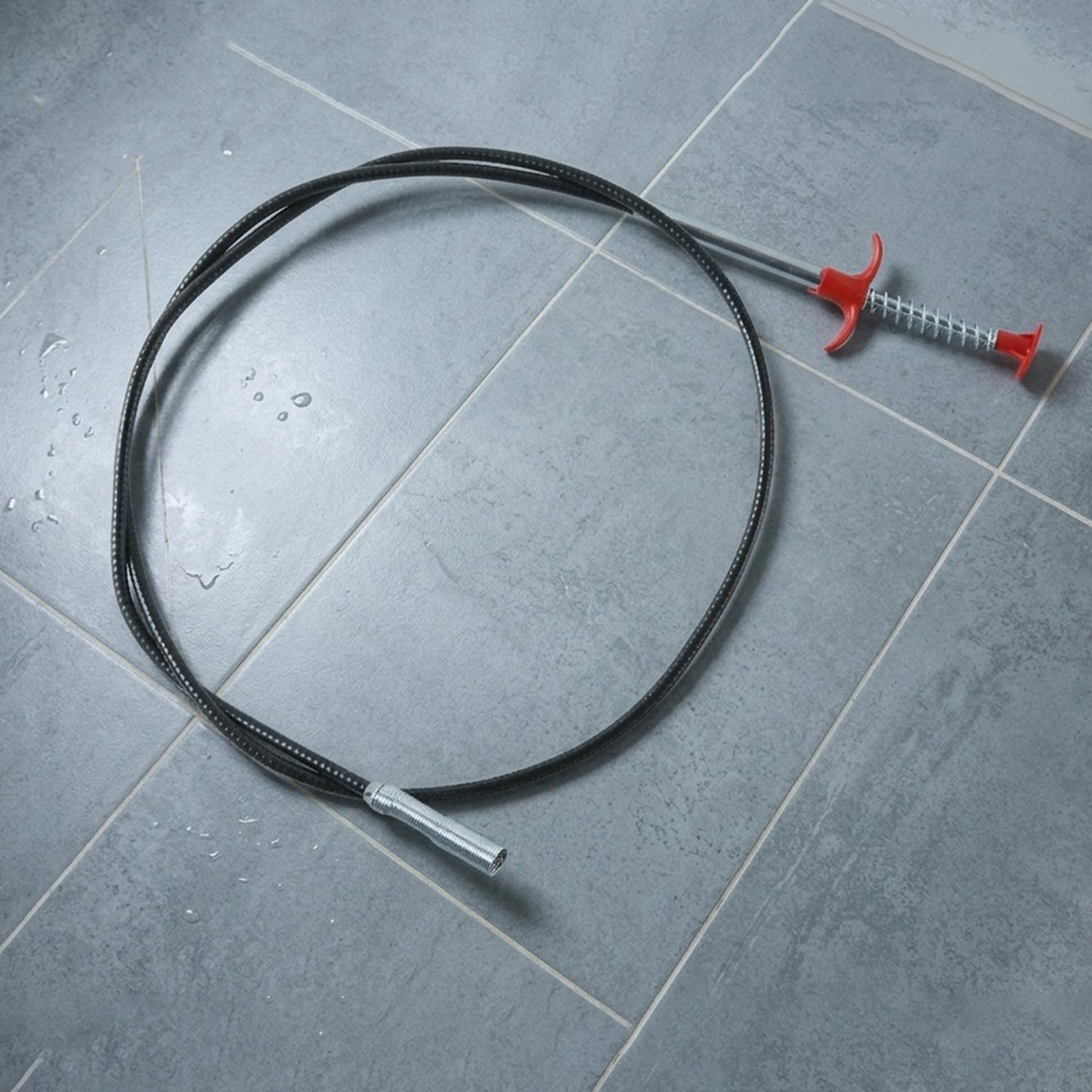 Tool coiled up for storage