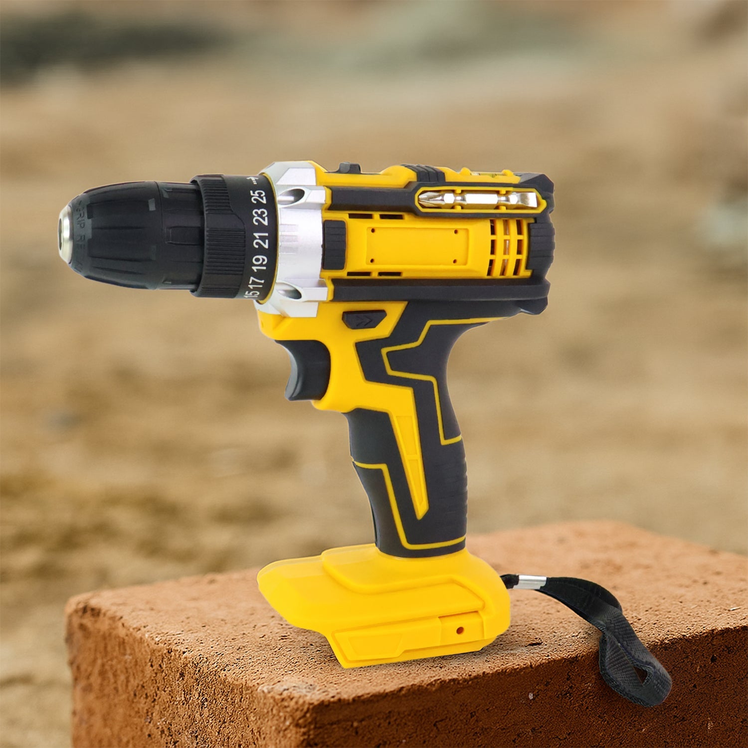 Cordless Drill Machine Tool Kit Set with Drill Bits