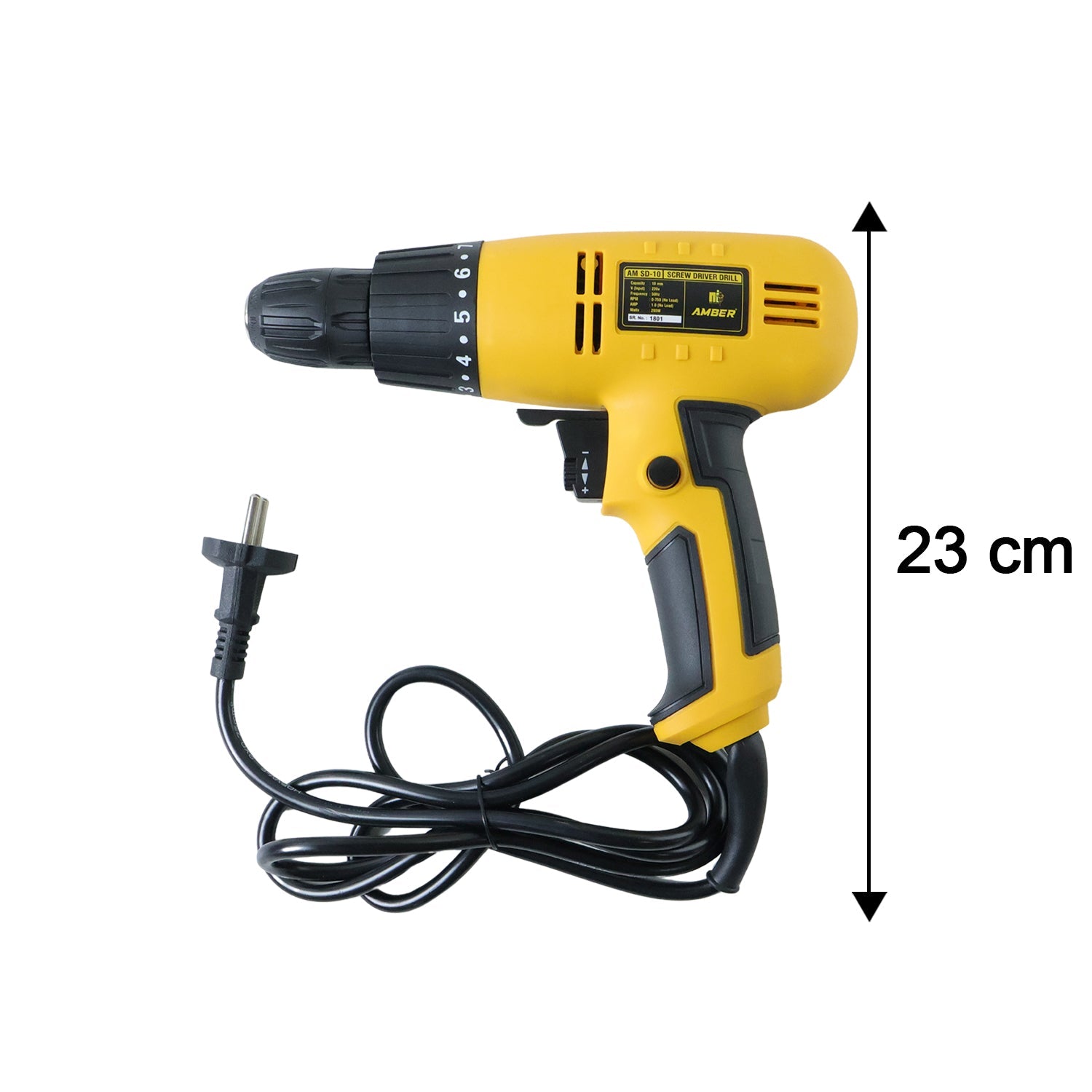High Performance Electric Drill Machine 280W 1 Pc