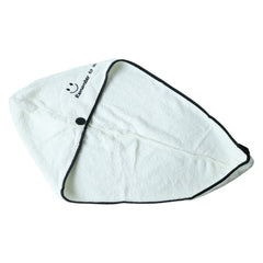 Premium Soft Microfiber Hair Drying Towel Wrap with Button (1 Pc)