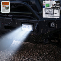 3 Mode LED Fog Light Ultra Mini Dual Lens for Vehicle Safety