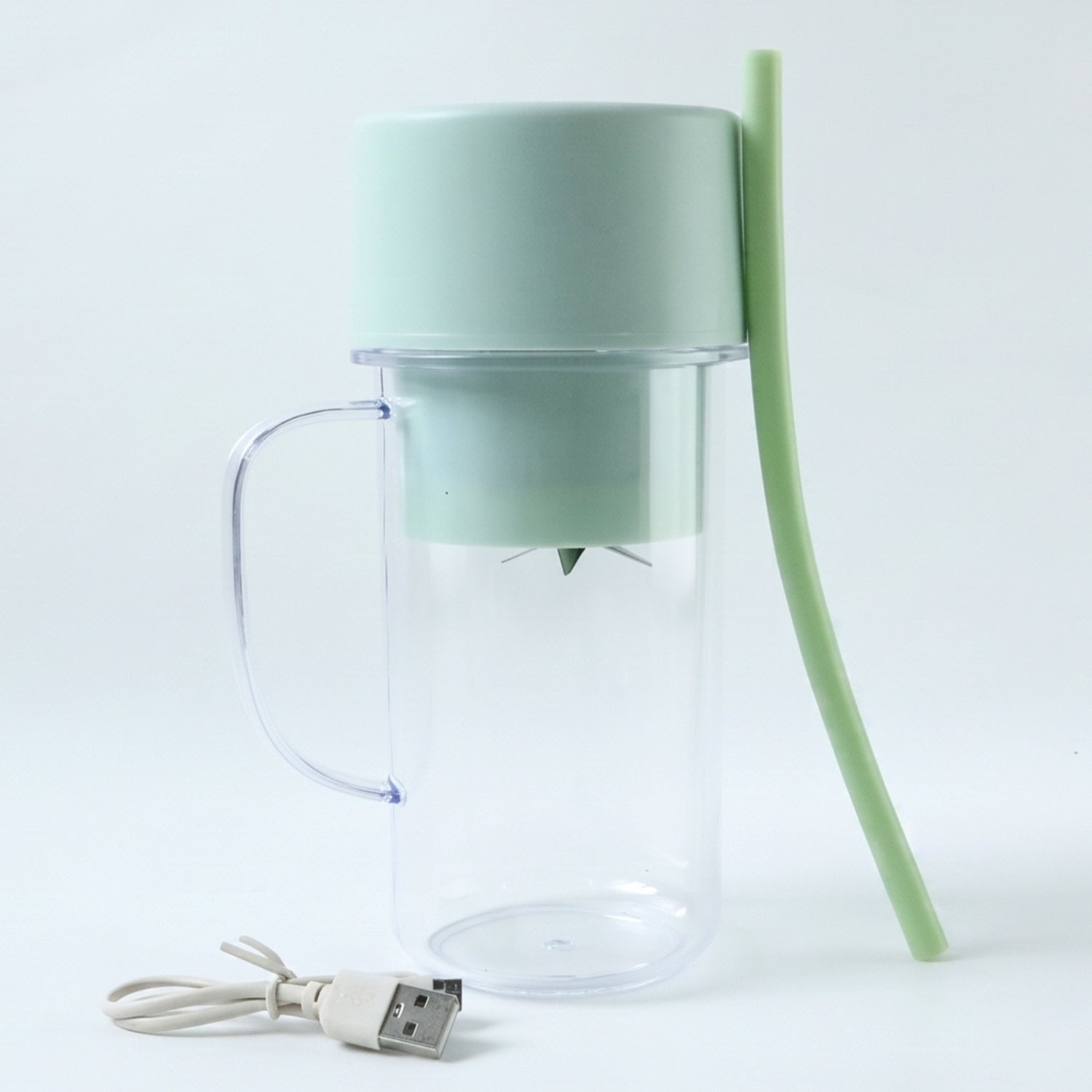Portable Smoothie Maker Bottle with ergonomic handle
