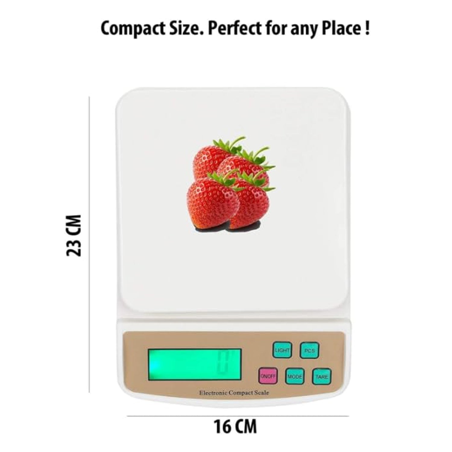 Kitchen scale size dimensions