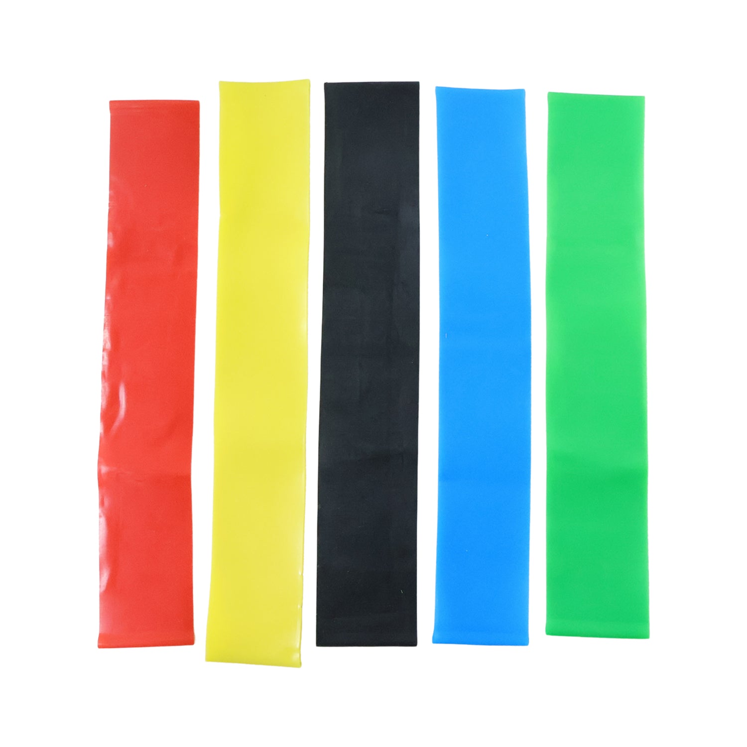 Premium Elastic Resistance Exercise Bands / Belt Set (5 Pc)