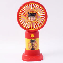Cute Cartoon Character Portable Mini Fan (1 Pc)