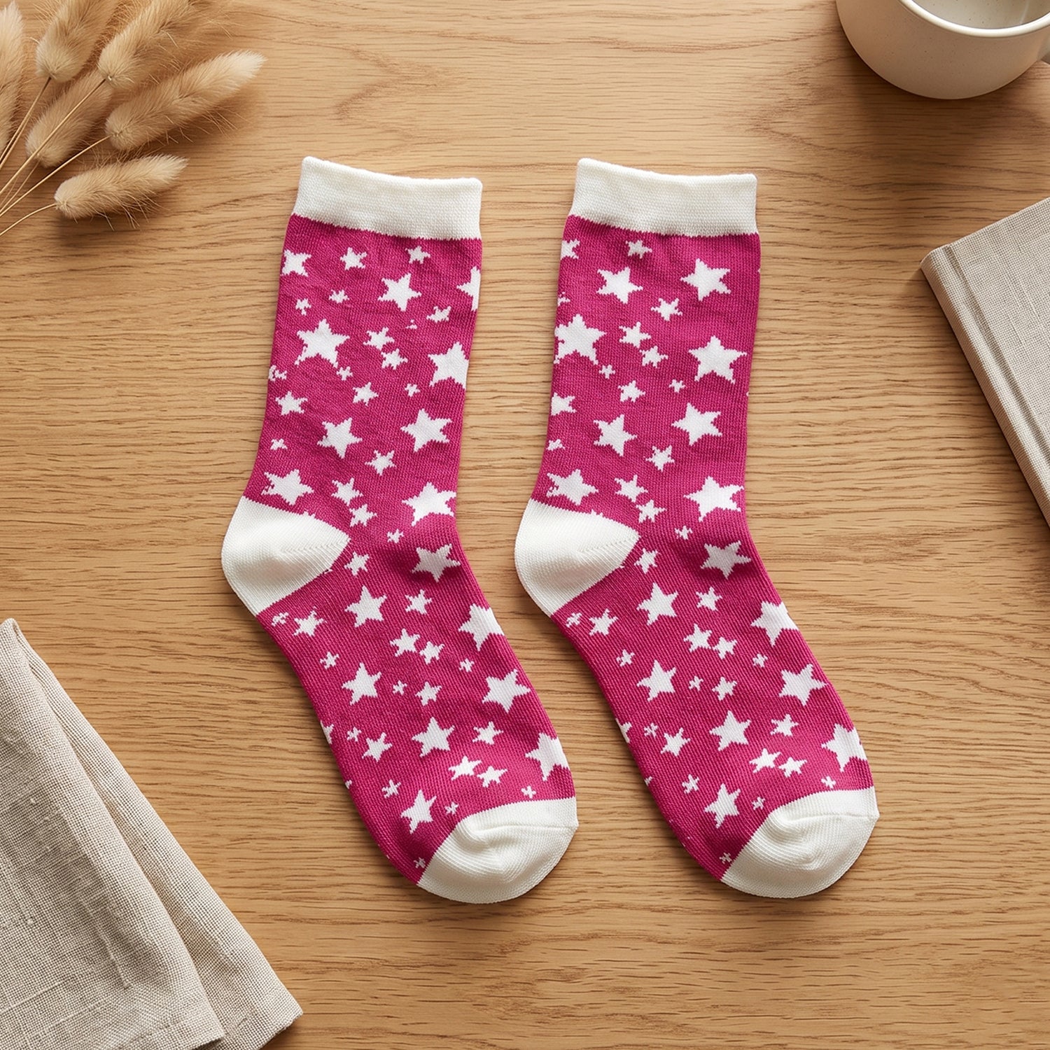 Soft Socks Comfortable Breathable Stretchable Assorted Design Colour