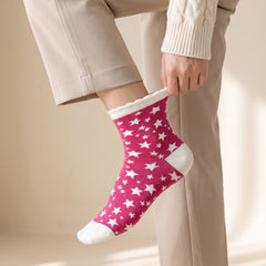 Soft Socks Comfortable Breathable Stretchable Assorted Design Colour