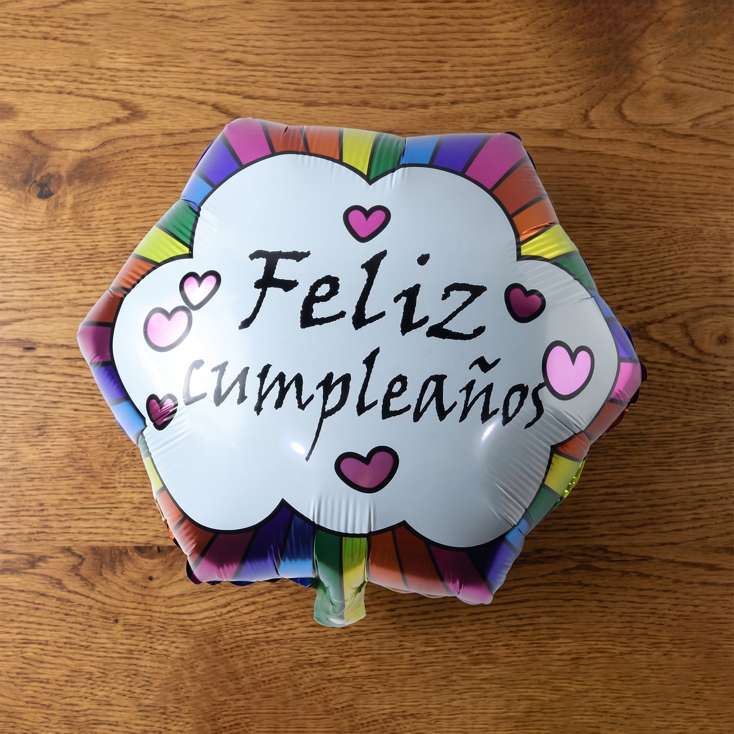 Kids party decoration with foil balloon
