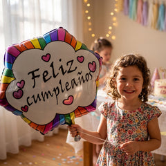Colorful party foil balloon for celebrations