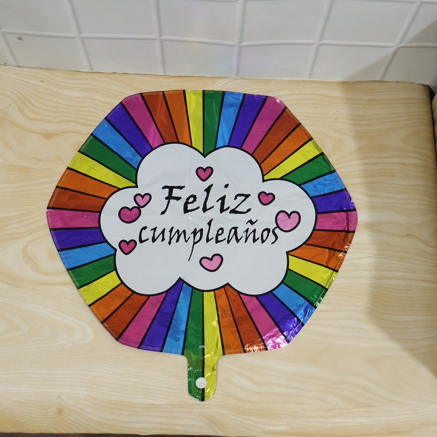 Foil balloon festive home decor