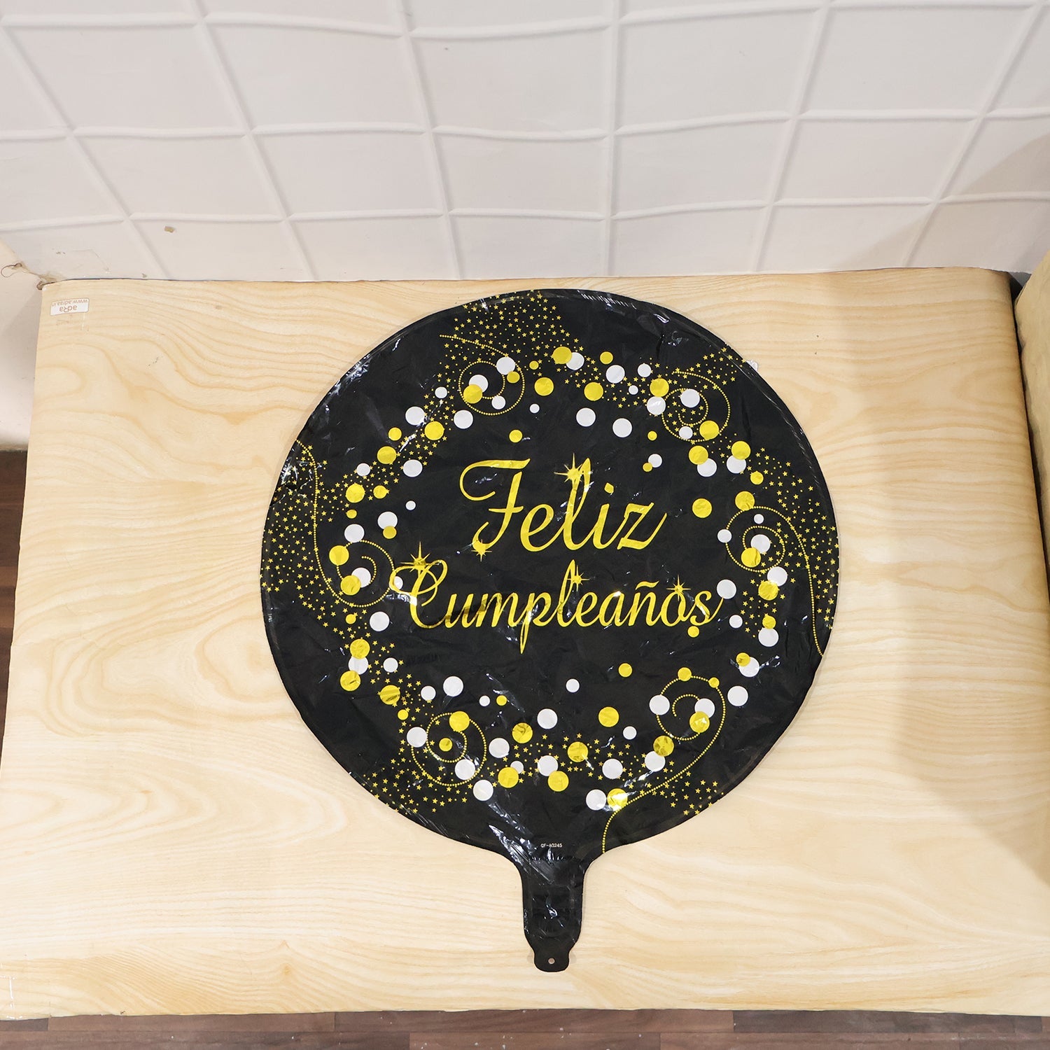 Black feliz balloon party use
