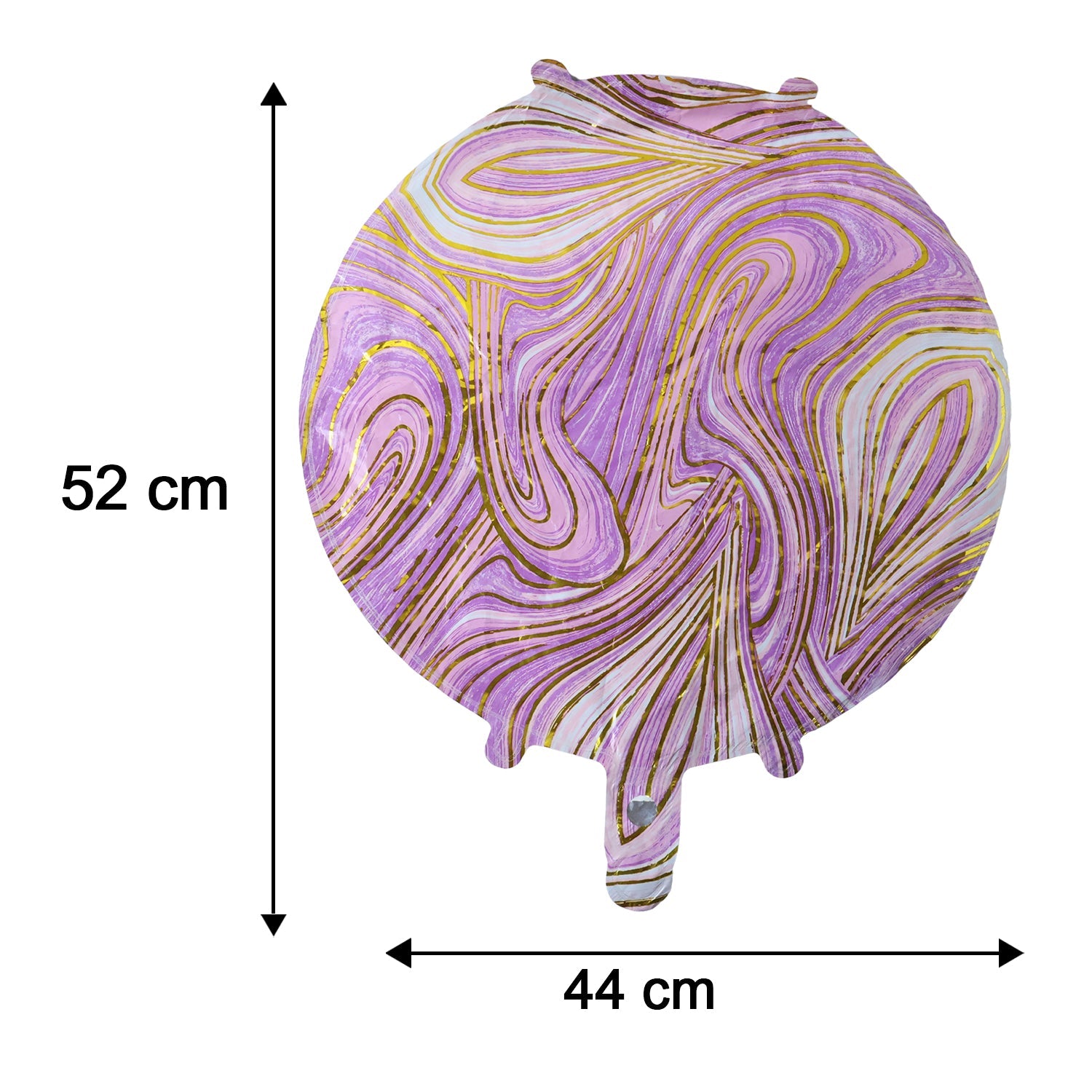 Round marble balloon size 15cm