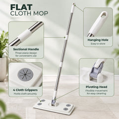 Flat mop clips detail
