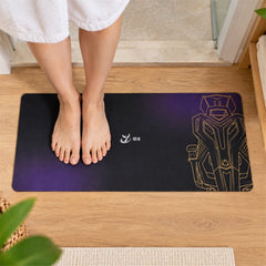 Anti slip floor mat bathroom