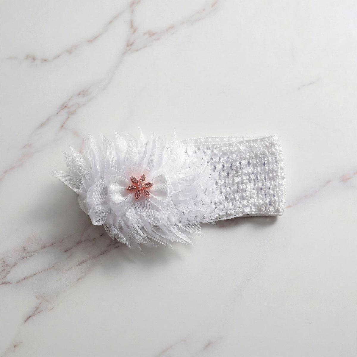 Floral Headband on white background