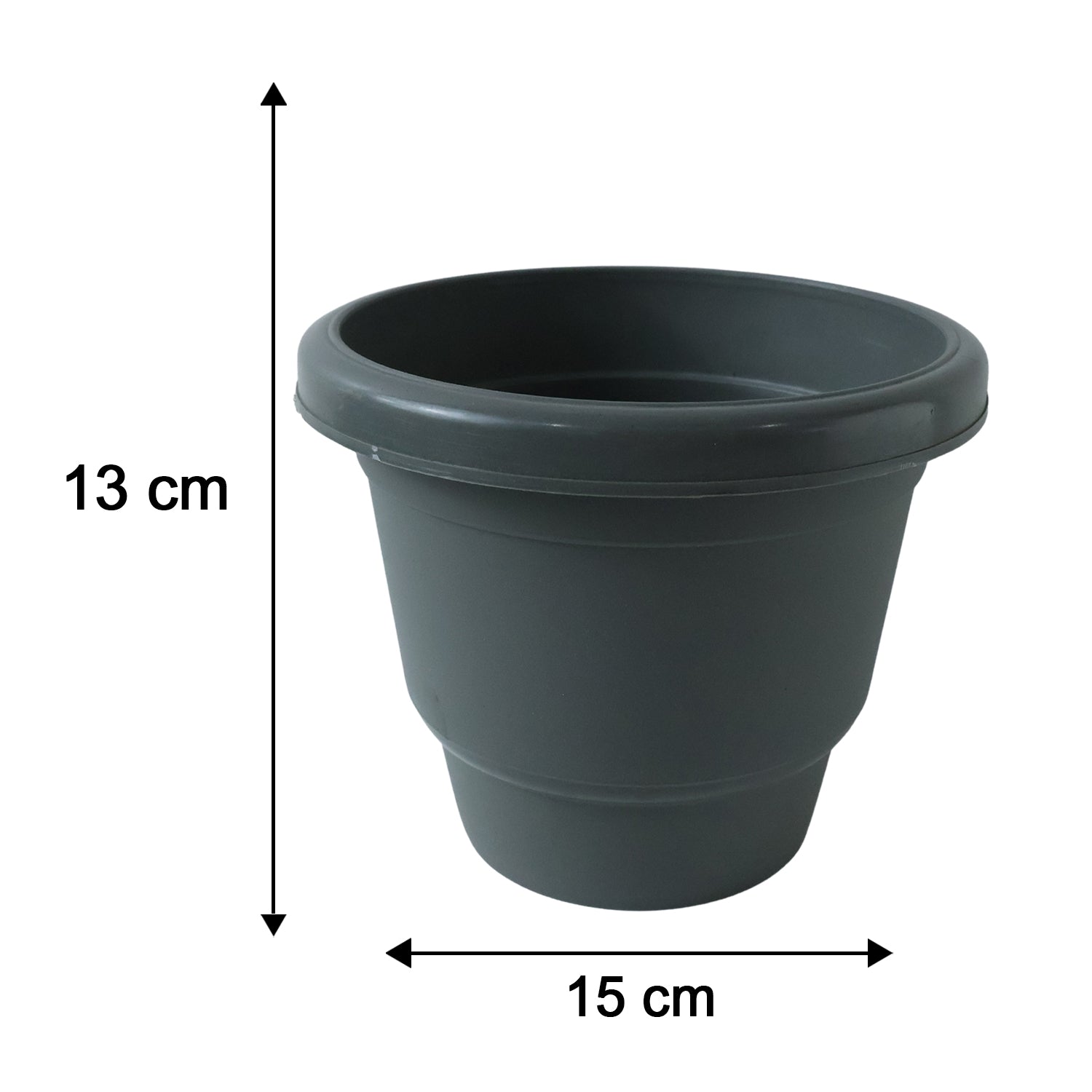 Assorted color small garden pots for indoor or outdoor use