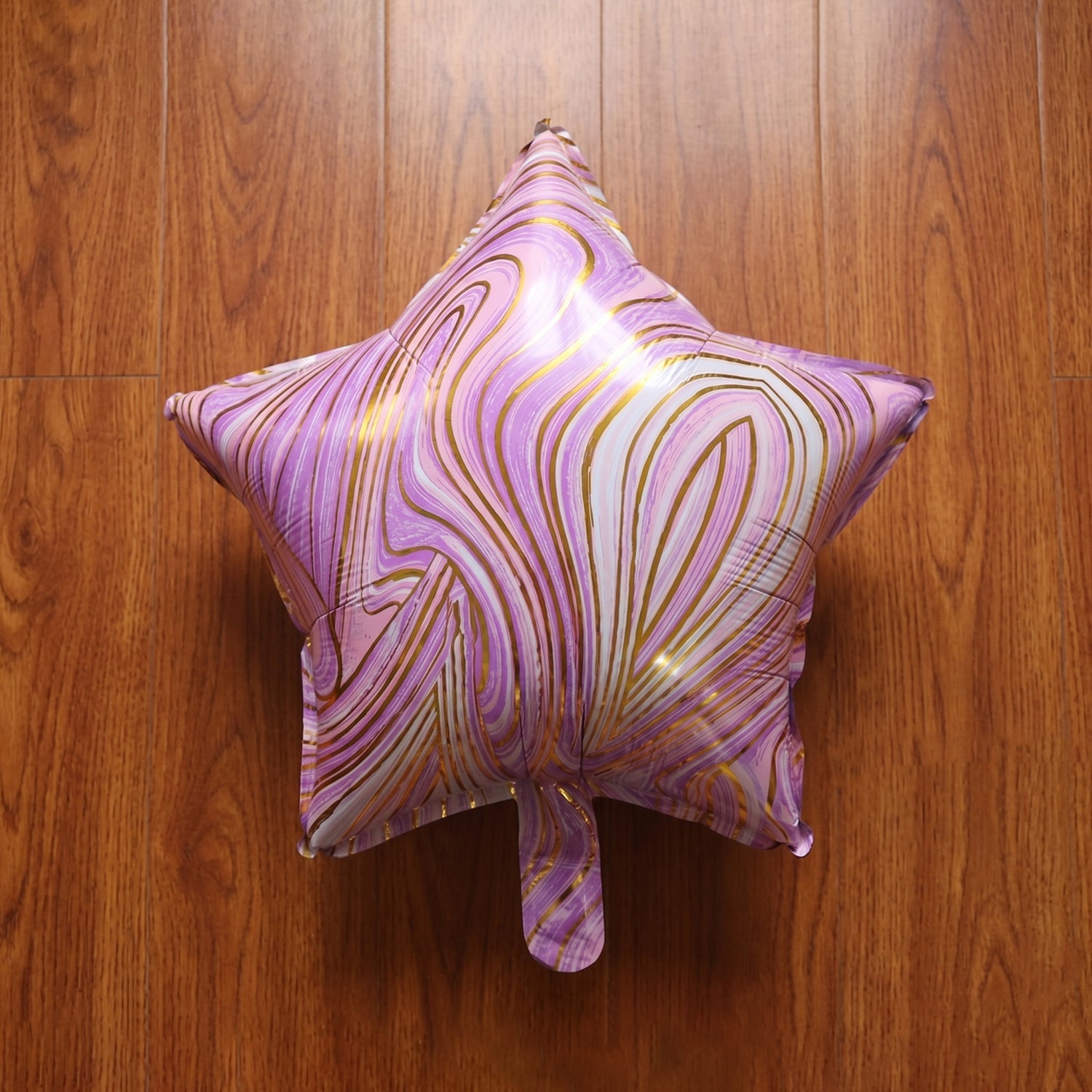 Star marble balloon full shape