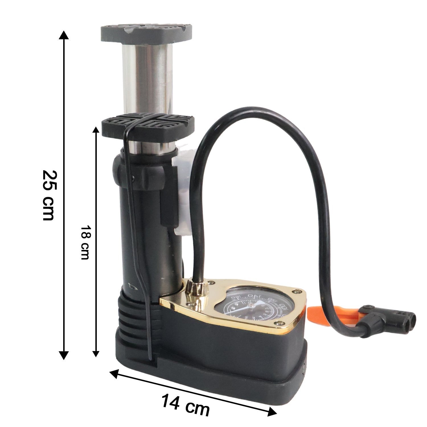 Portable High Pressure Foot Air Pump with Needle â€“ Lightweight & Universal