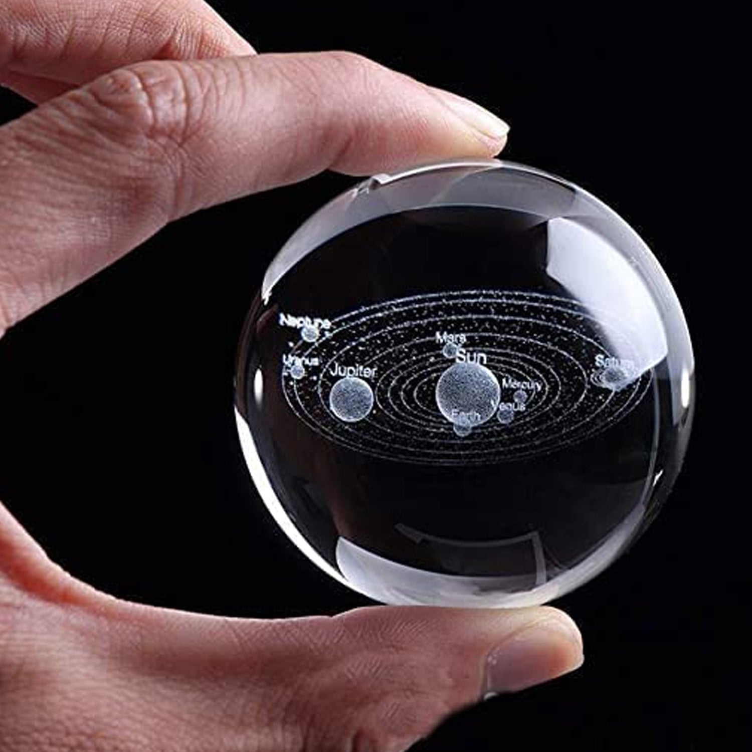 3D Astronomy Night Lamp displayed on desk