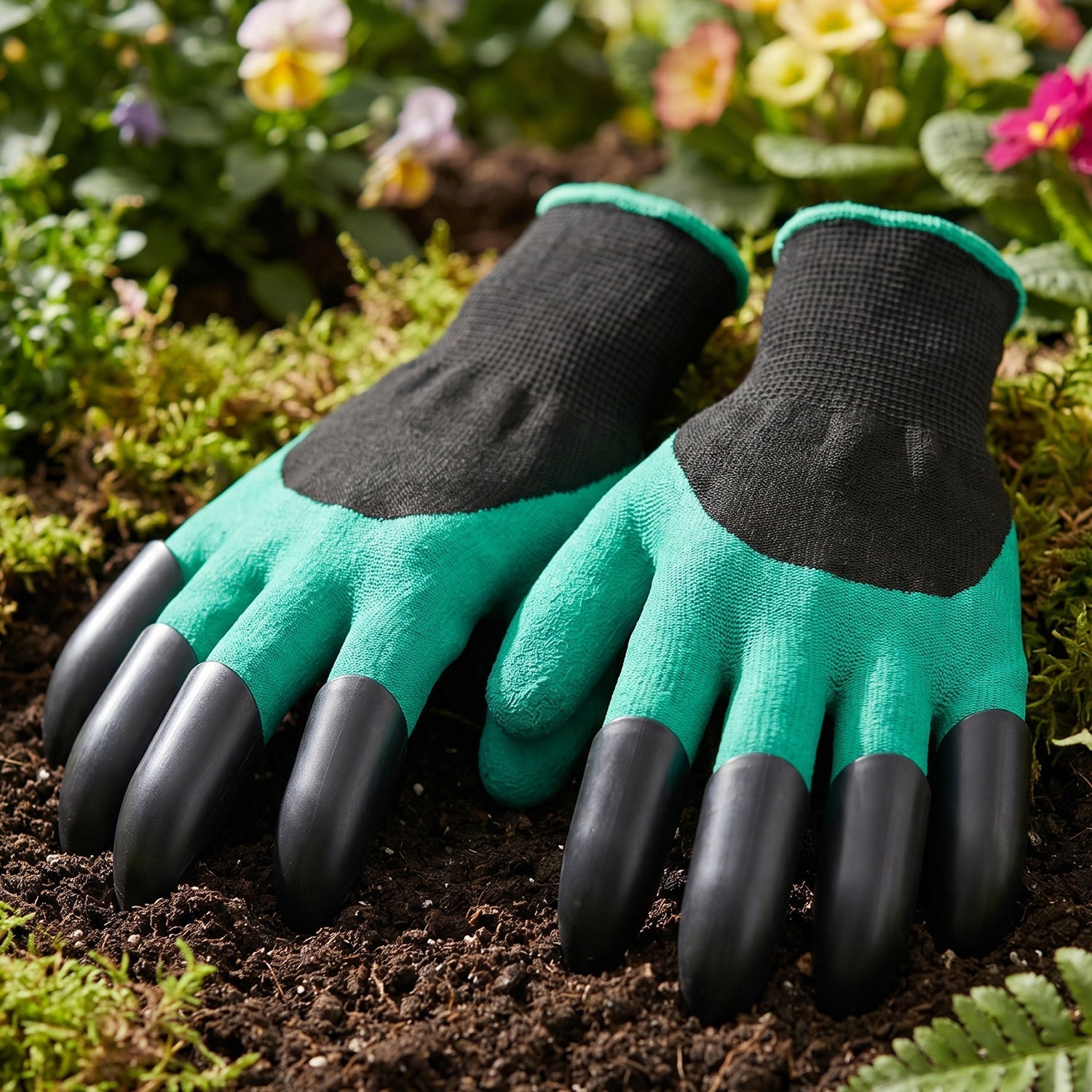 Garden farming gloves with strong grip