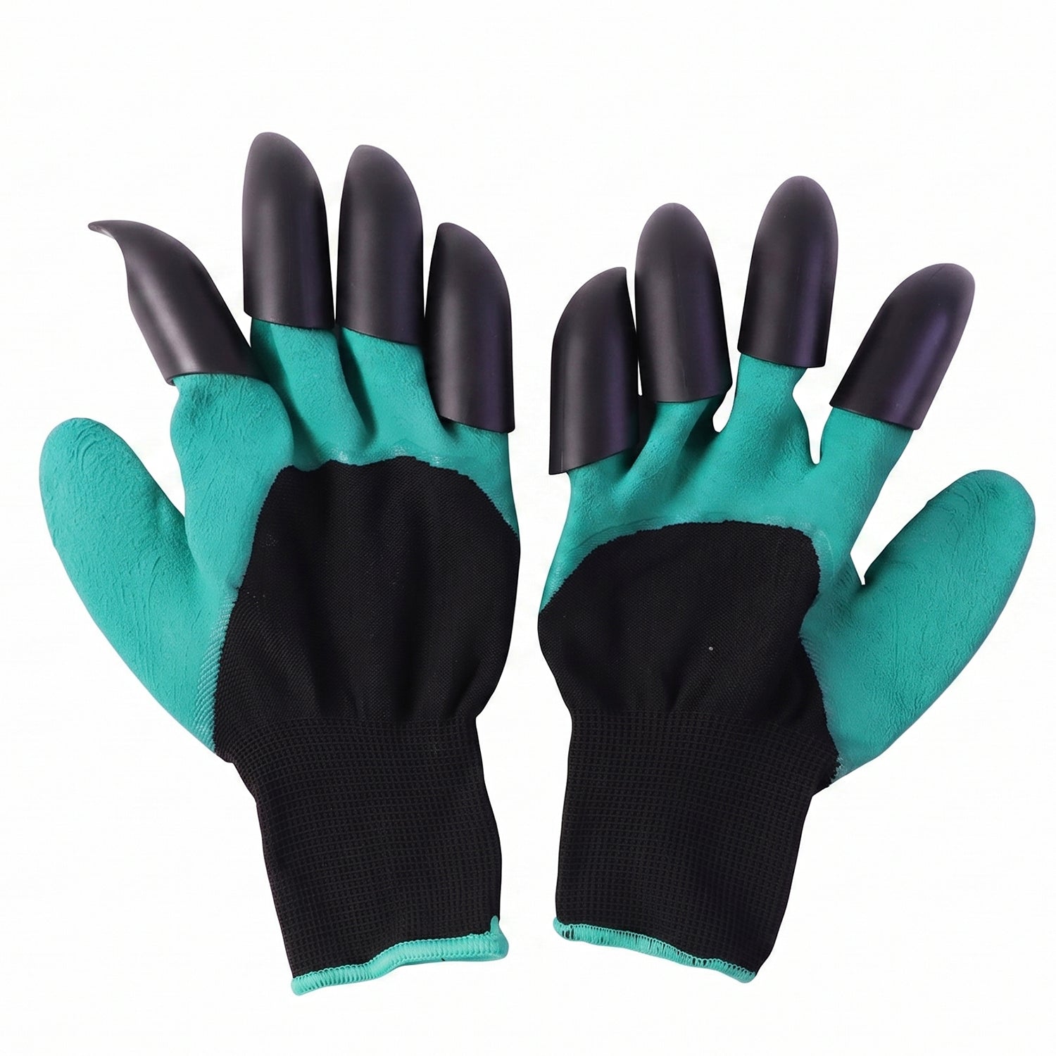 Claw garden gloves for weeding