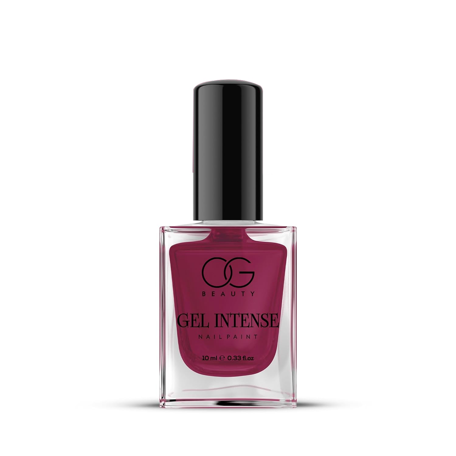 OG Beauty Burgundy Plum Gel Intense Nail Polish (1 Pc / 10 ML)