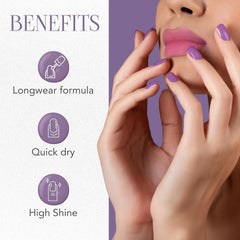 OG Beauty Berry Eclipse Gel Intense Nail Polish (1 Pc / 10 ML)