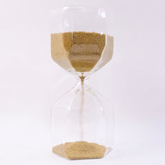 4-Minute approx Sand Timer Hourglass – Decorative Glass Timer (1 Pc)
