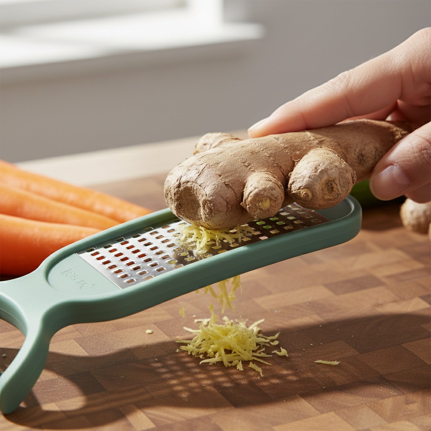 Compact Kitchen Peeler and Grater