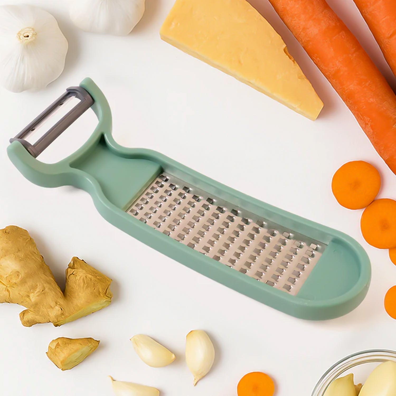 Multi-purpose Peeler and Grater