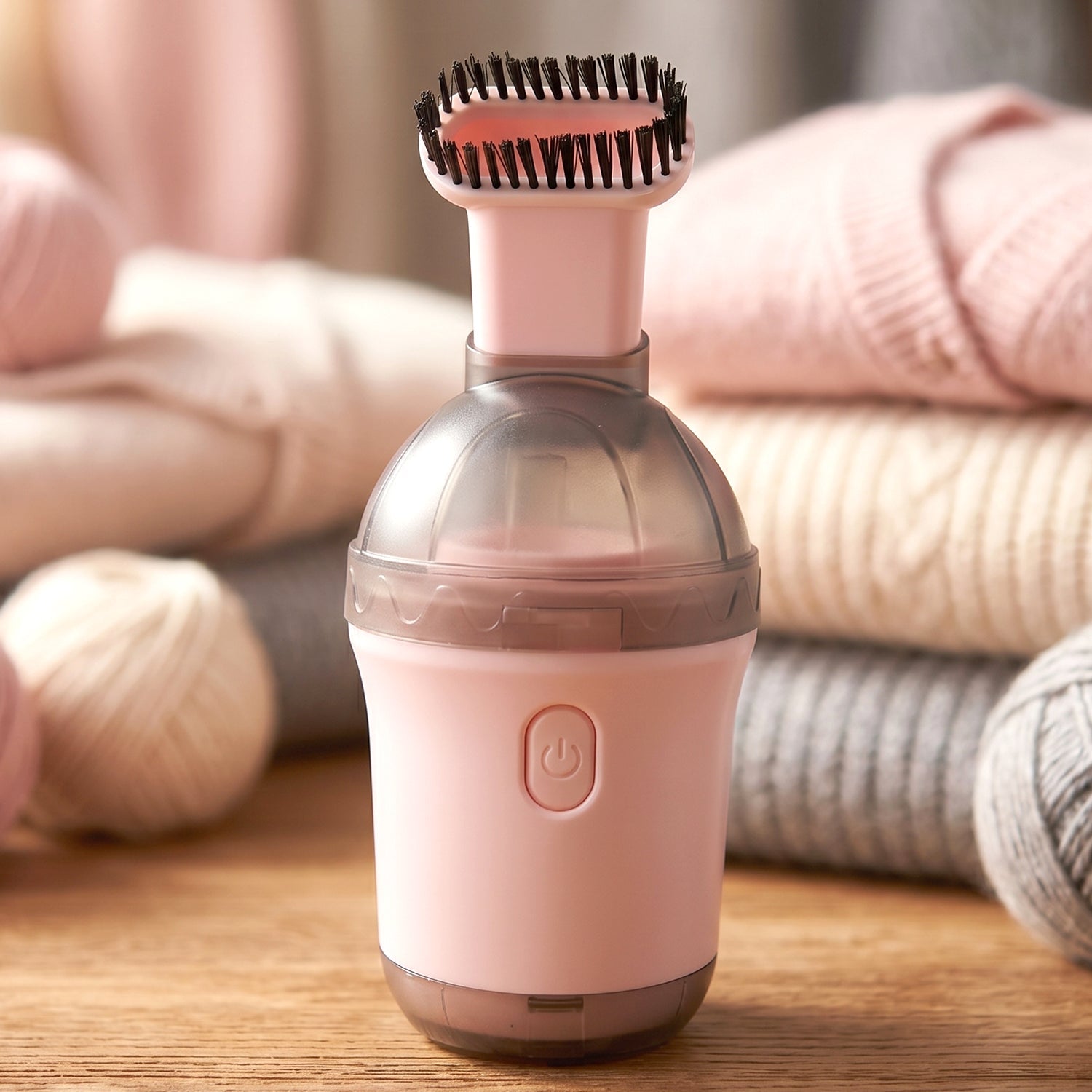 Lightweight handheld vacuum cleaner angled view