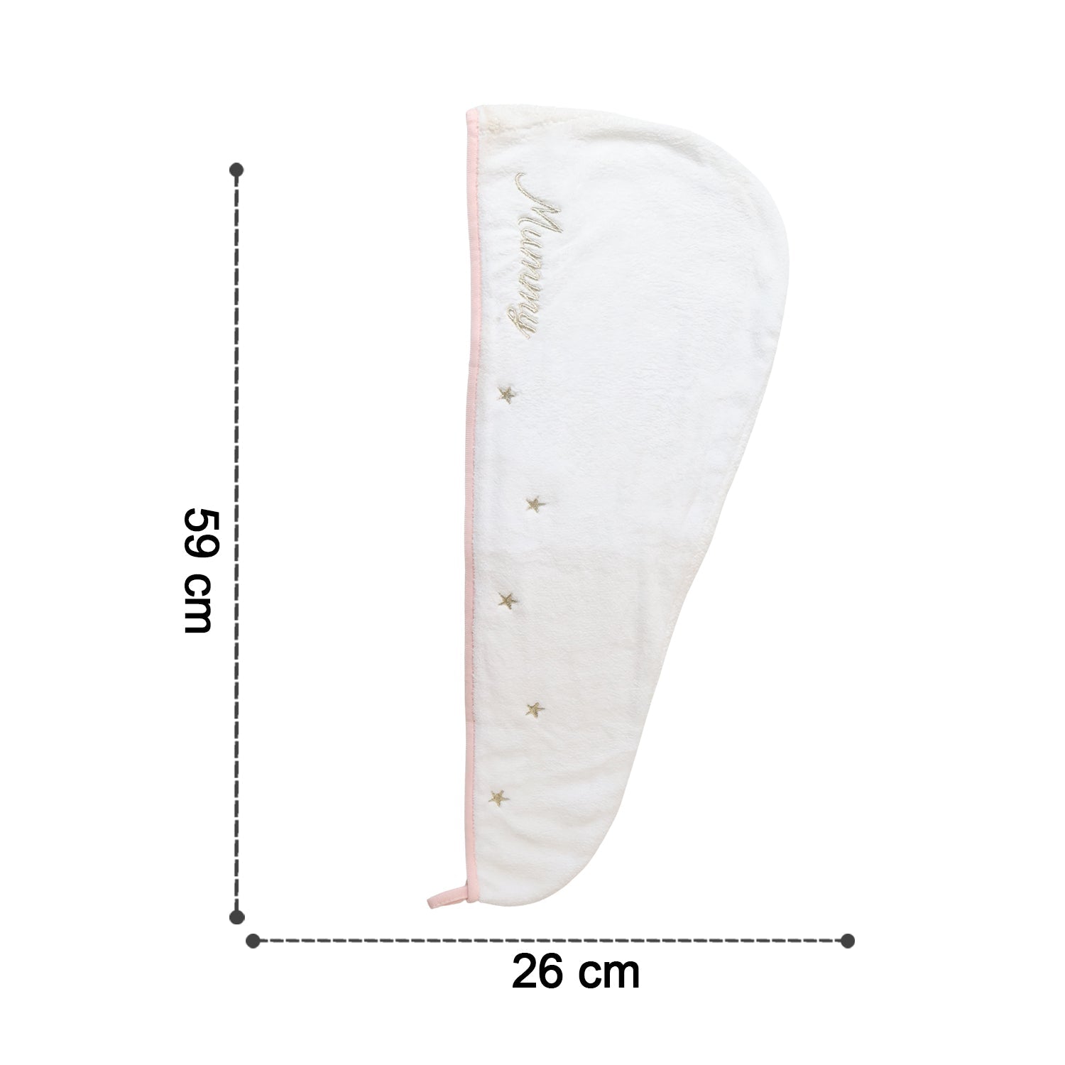 Luxury Microfiber Hair-Drying Towel Wrap (1 Pc)