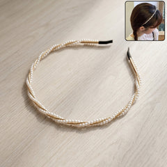 Elegant Pearl Design Hairband (1 Pc)