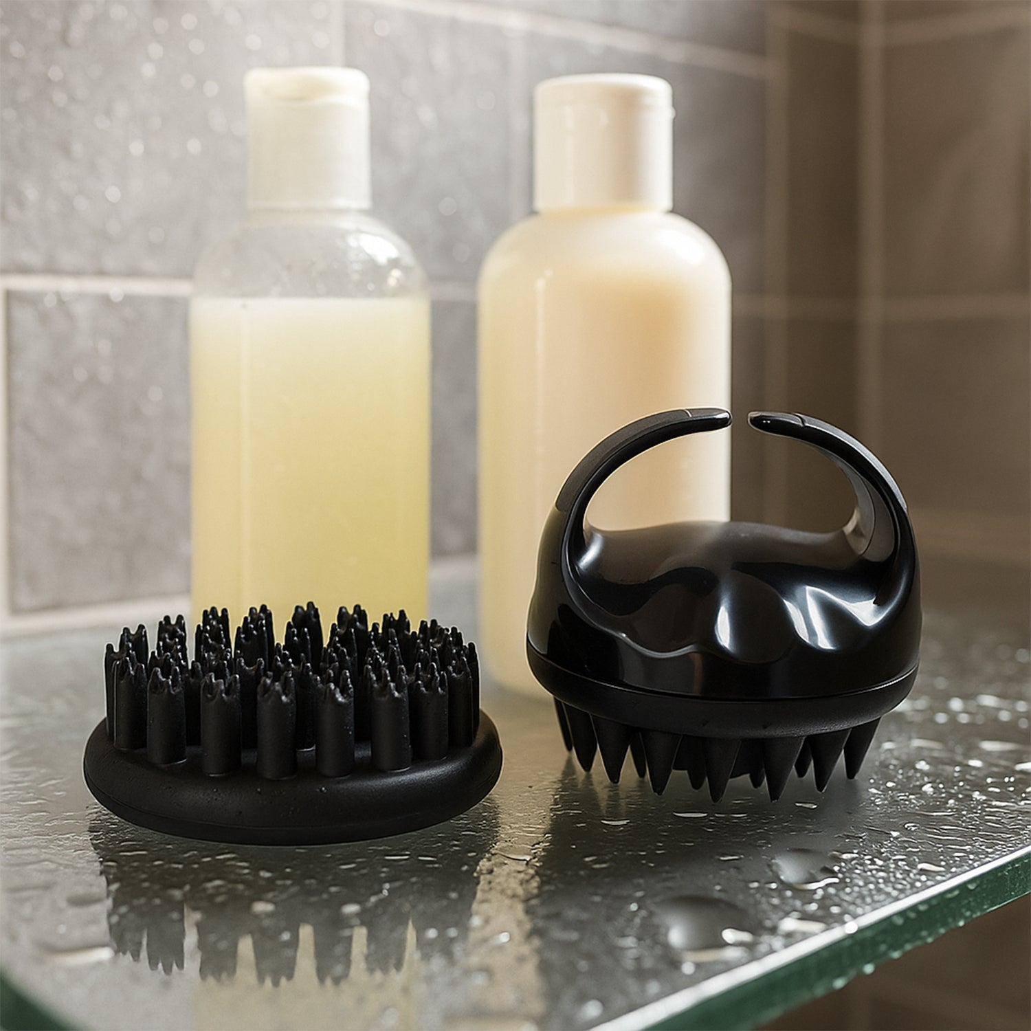 Scalp Massager Shampoo Brush Set