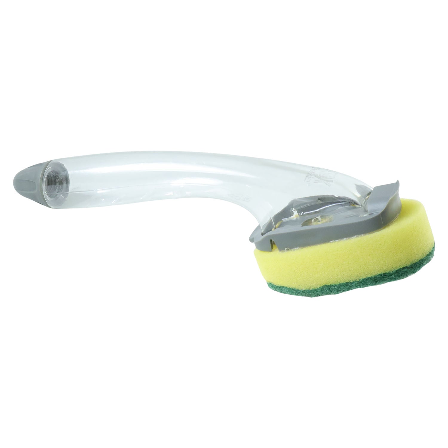 Soap Dispensing Dishwand Scrubber Brush with Built-In Liquid Dispenser (1 Pc)