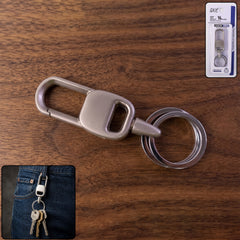Premium Metal Carabiner Key Holder Clip 1 Pc