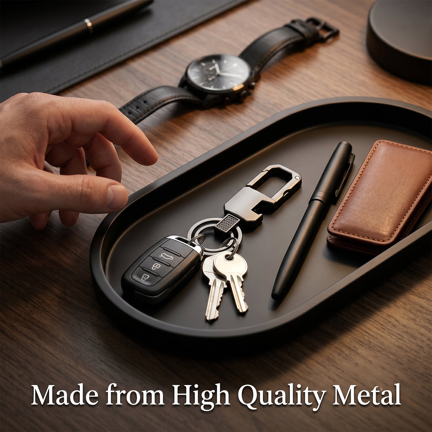 Premium Heavy Duty Metal Key Holder Clip Keychain 1 Pc