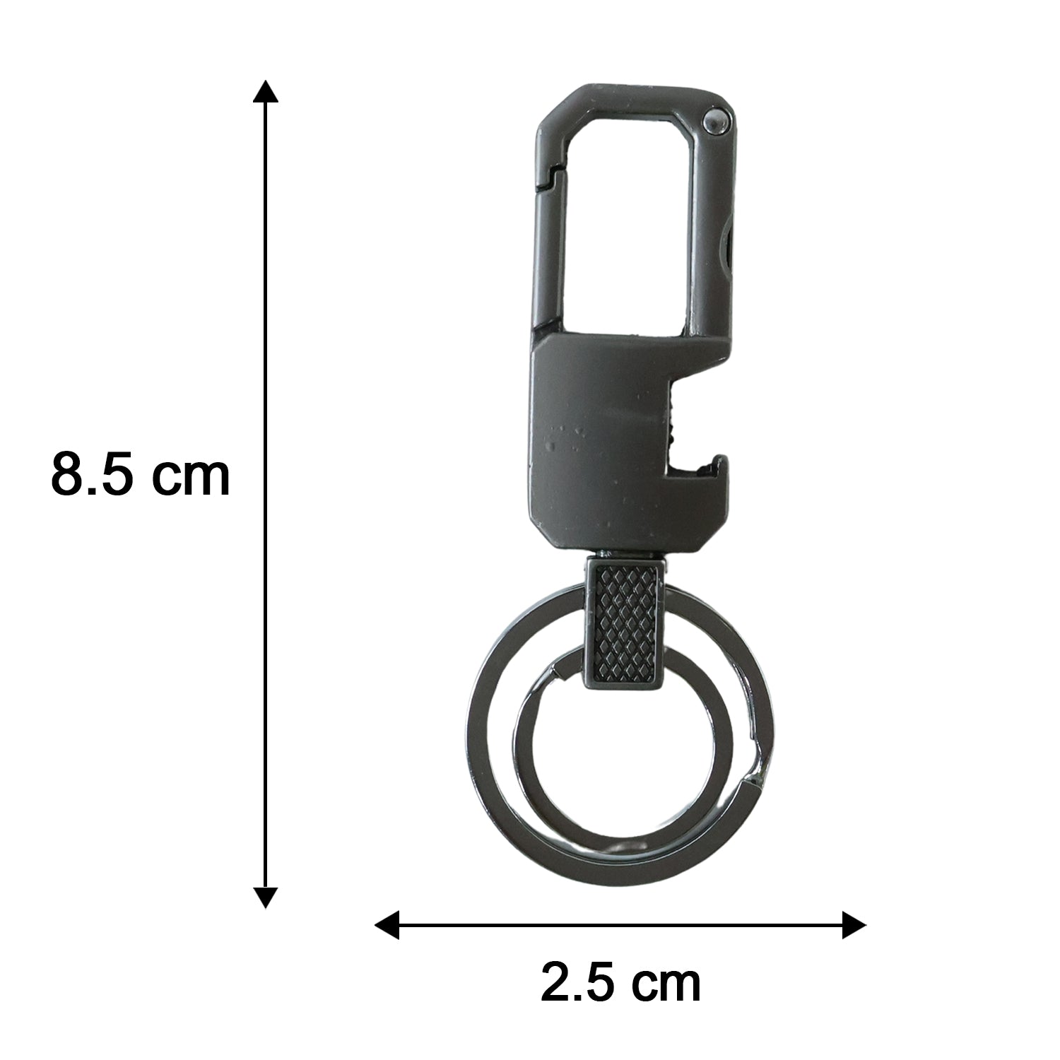 Premium Heavy Duty Metal Key Holder Clip Keychain 1 Pc