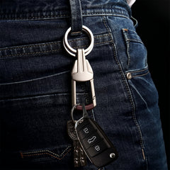 Heavy Duty Metal Key Holder Carabiner Clip Keychain (1 Pc)