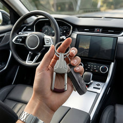 Heavy Duty Metal Key Holder Carabiner Clip Keychain (1 Pc)