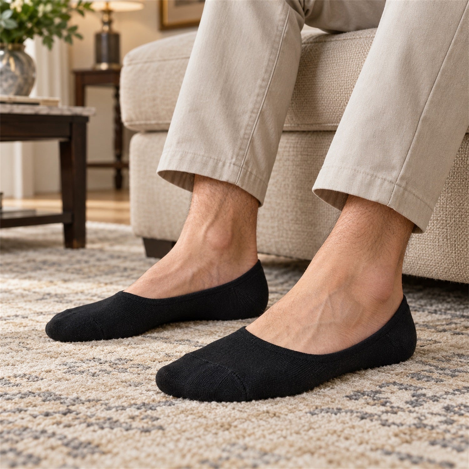 No show comfortable loafer socks