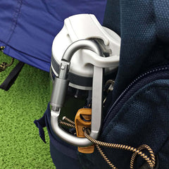 Premium Heavy-Duty Metal Carabiner Hook with Screw Lock (1 Pc)