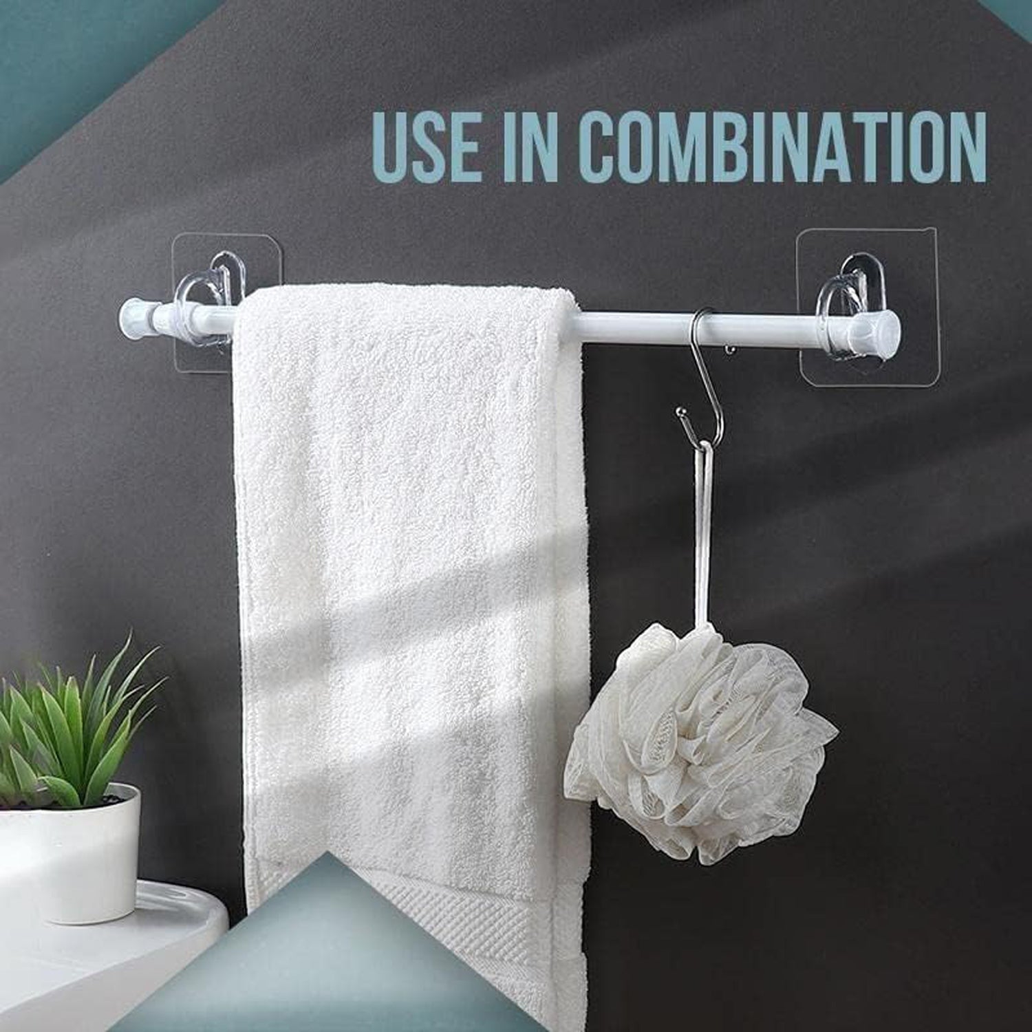 Wall hooks removable design