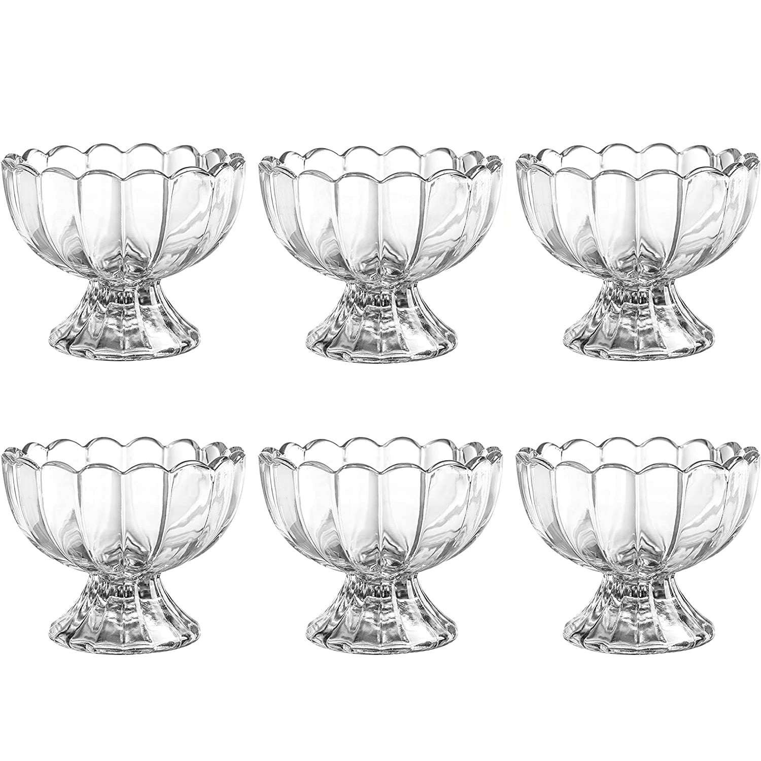 Close-up of brown plastic serving bowl from 6-piece set