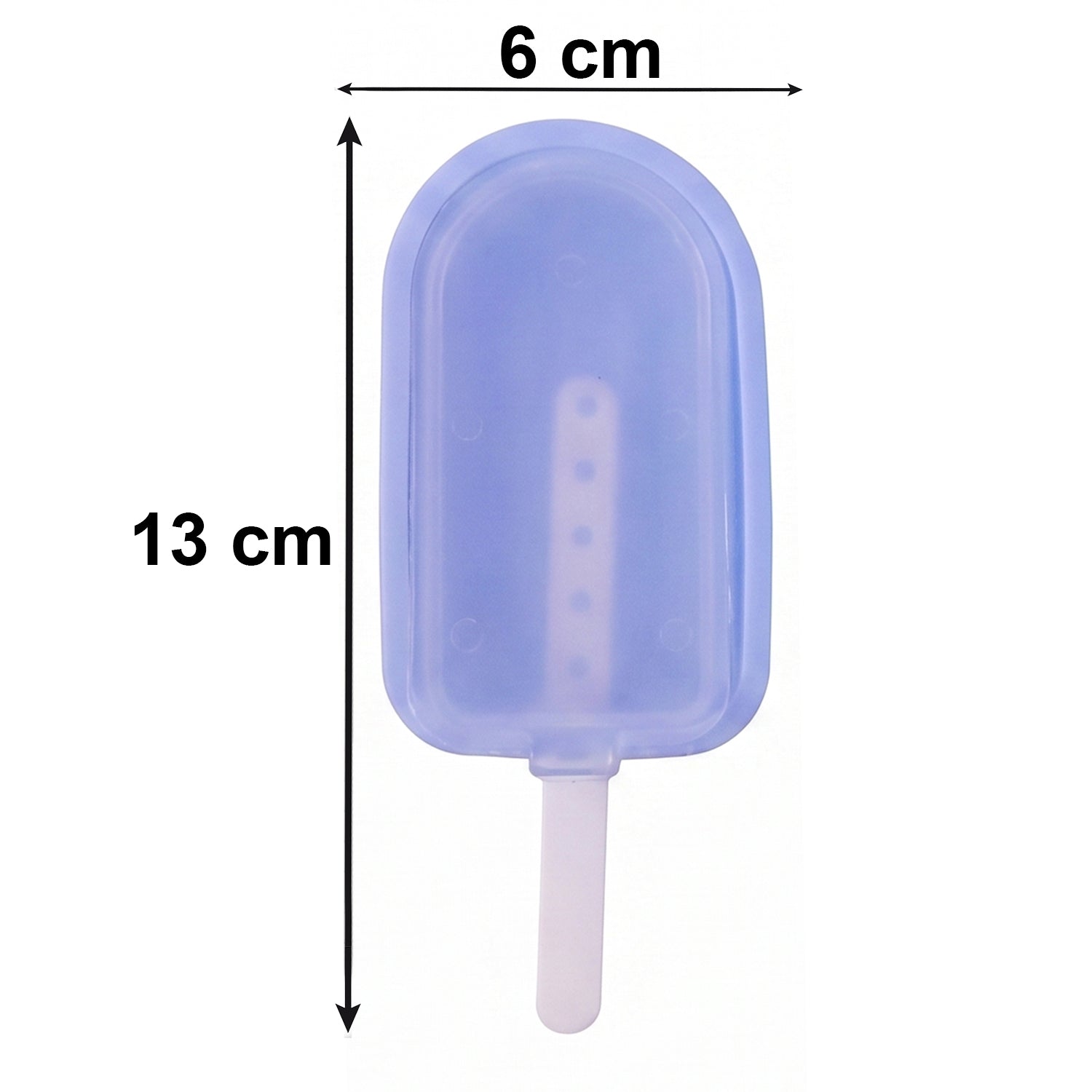 Reusable silicone popsicle mold set with colorful ice pops