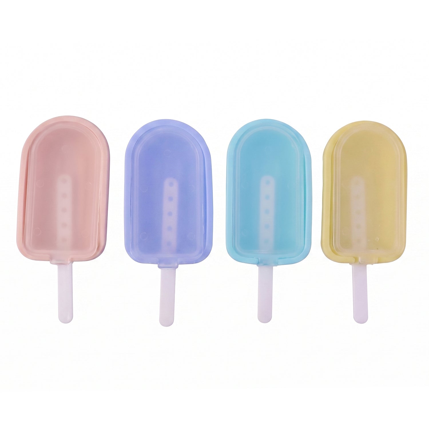 Frozen treats made using silicone ice cream molds