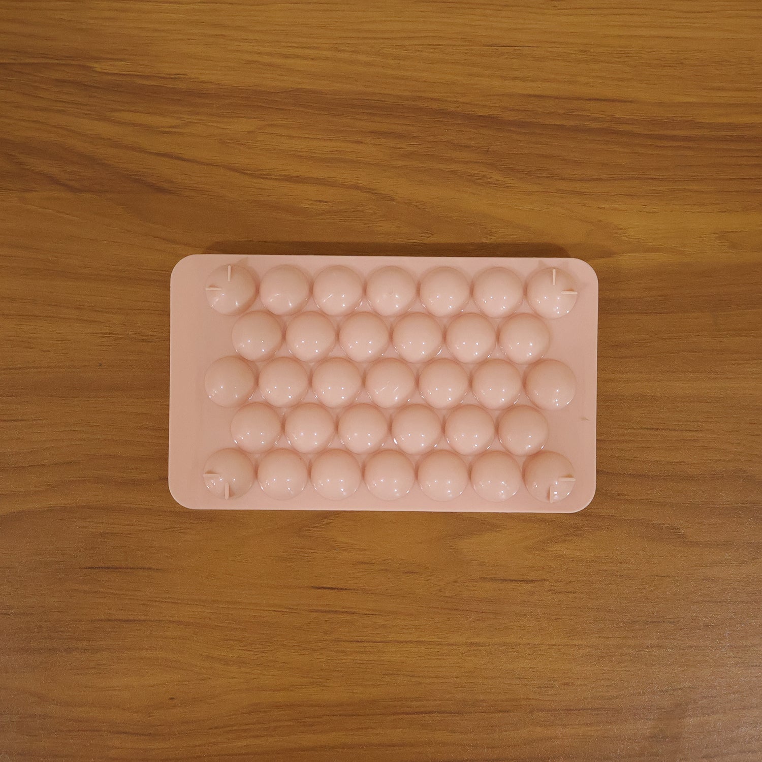 Plastic Ball Ice Cube Tray With Lid (1 Pc, 33 Grid)