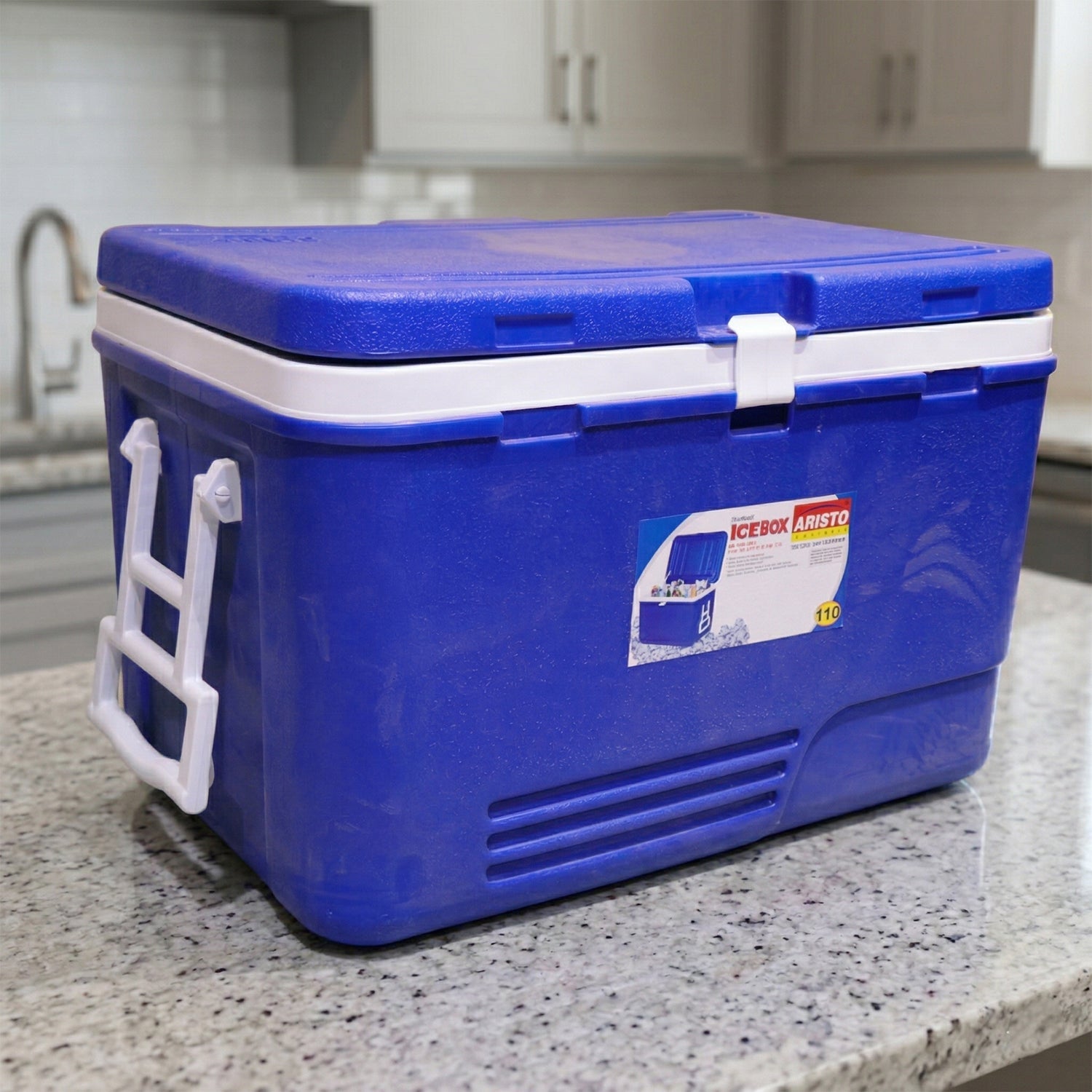 Heavy Duty Insulated Ice Box (1 Pc, 110 Ltr, 71x48 Cm)