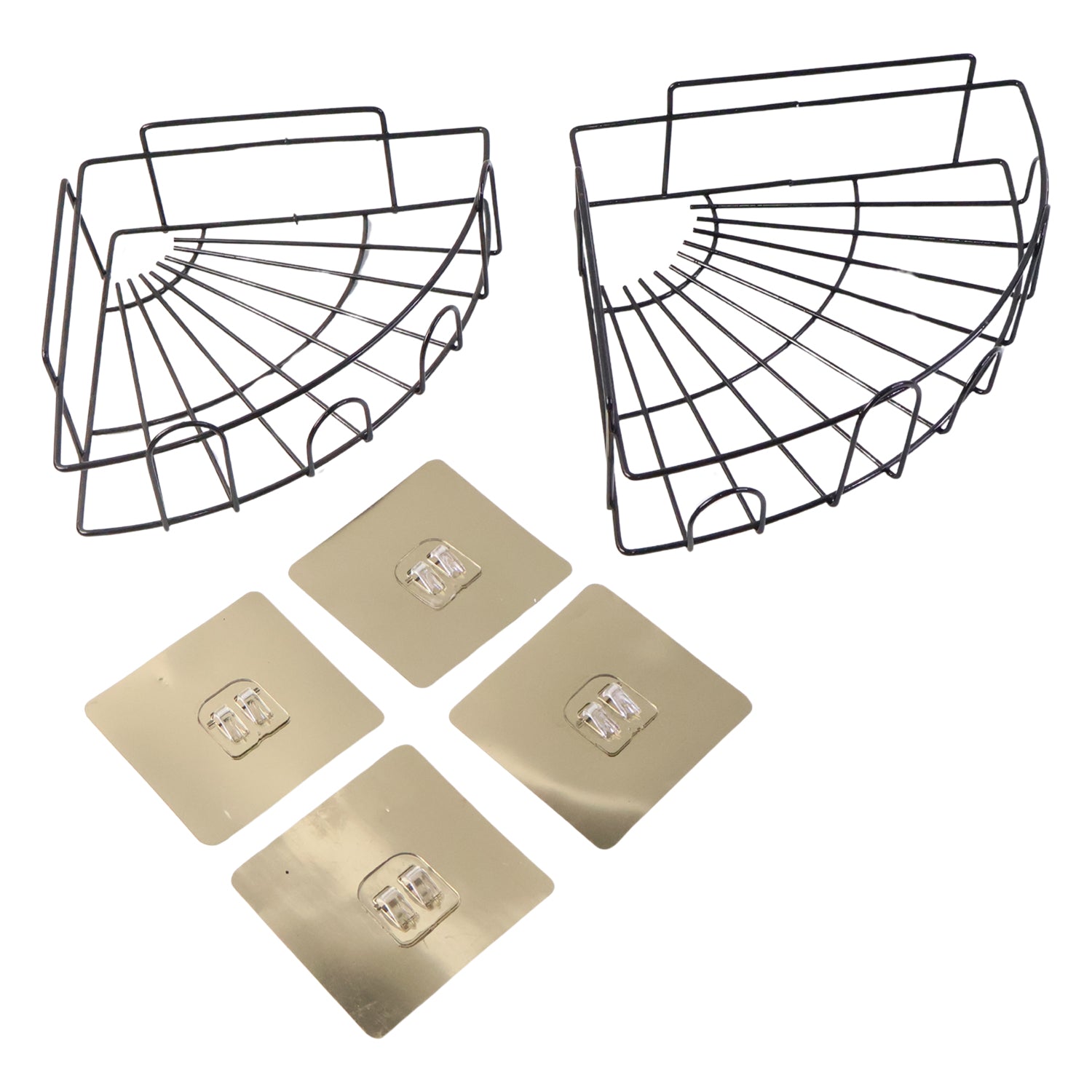 Iron Shower Caddy Corner multifunctional use