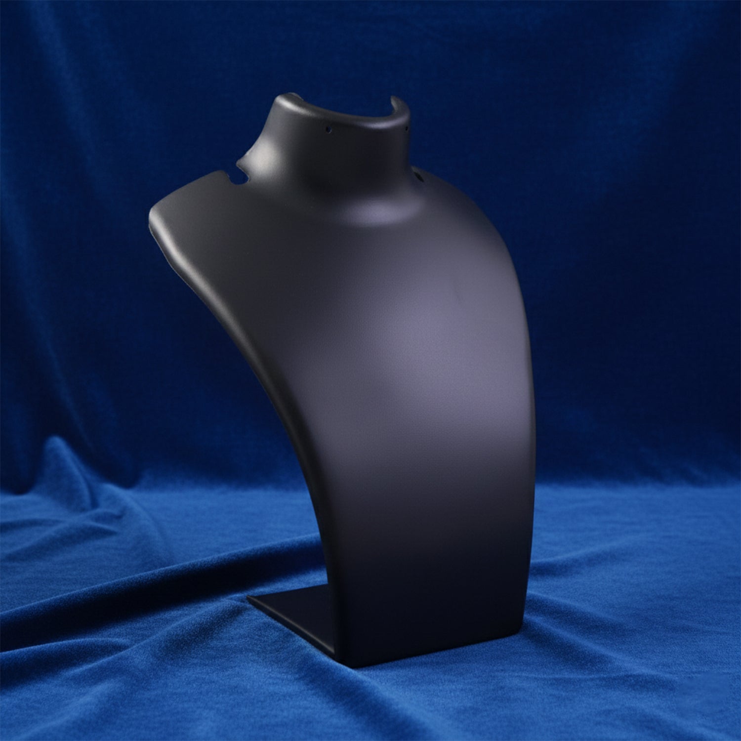 Premium Black Necklace Display Stand Mannequin Bust (1 Pc / 15x11 Cm)